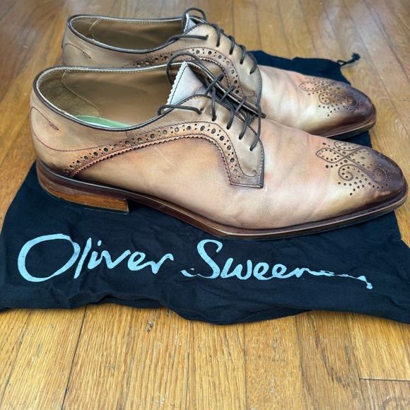 Oliver Sweeney Blake Stitched Italian Leather - Picture 8 of 8